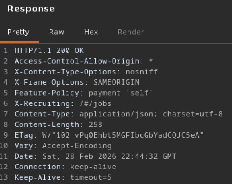 Security Headers Review